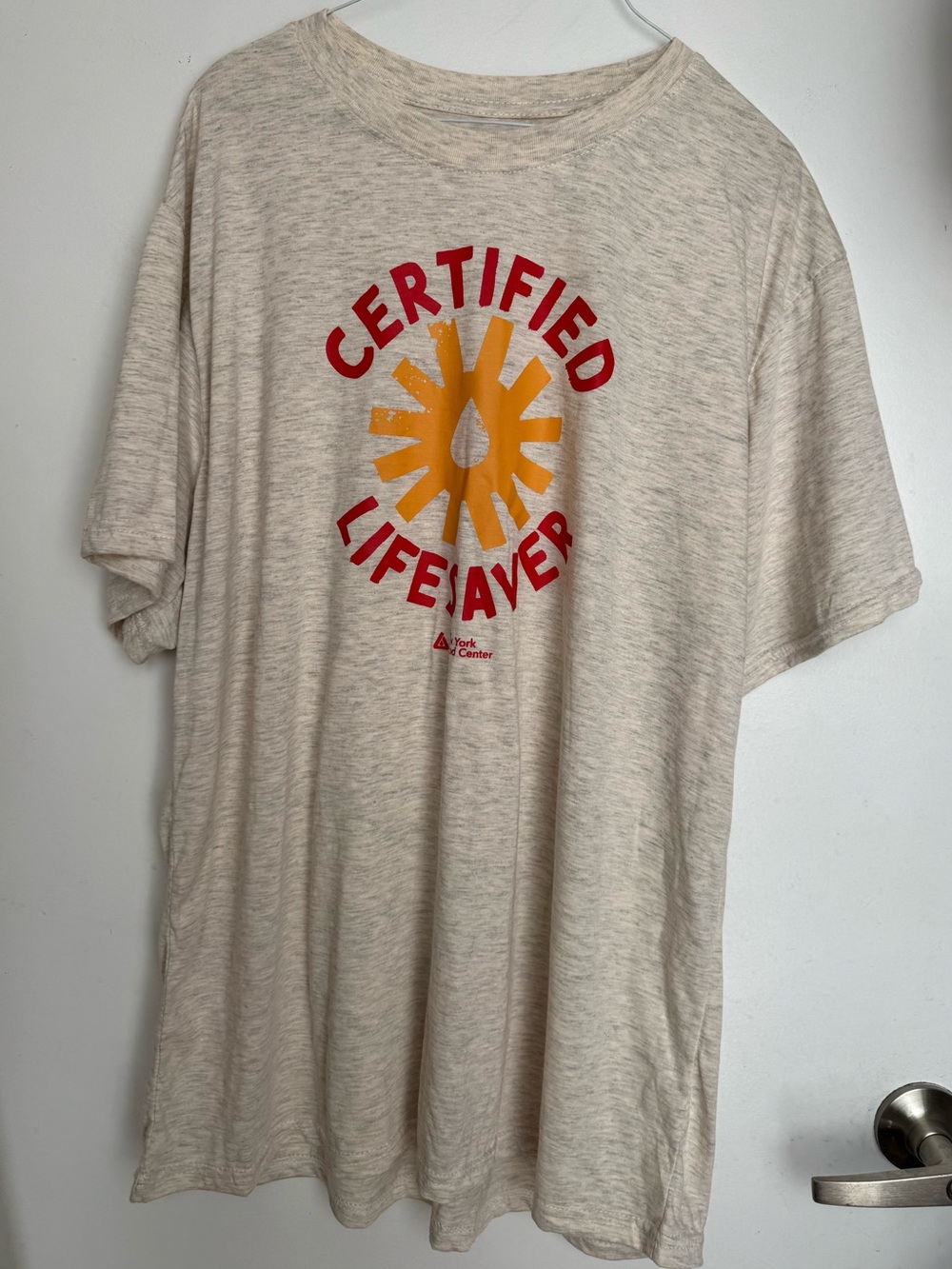 New York Blood Center Certified Lifesaver Graphic Tee - XL